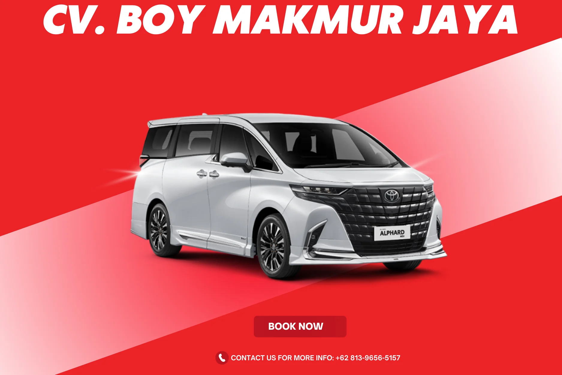 Rental mobil Toyota Alphard New di Medan
